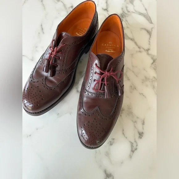 Carmina shoemaker oxfords size UK 7 - Picture 1 of 6
